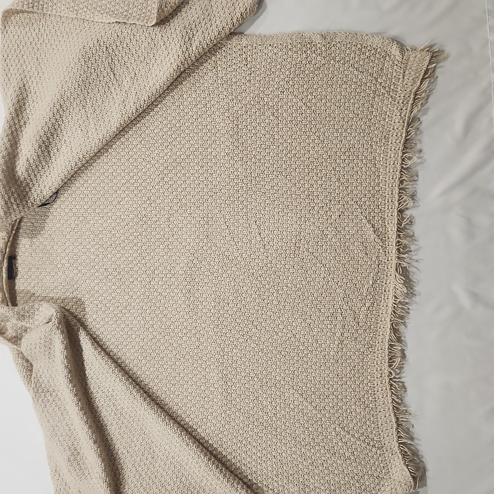 Massimo Dutti Sweater Poncho Shawl - Picture 11 of 16